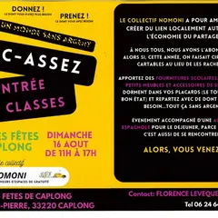 Bourse rentrée des classes