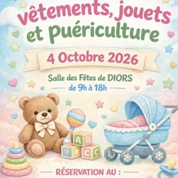 Bourse vêtements jouets puériculture