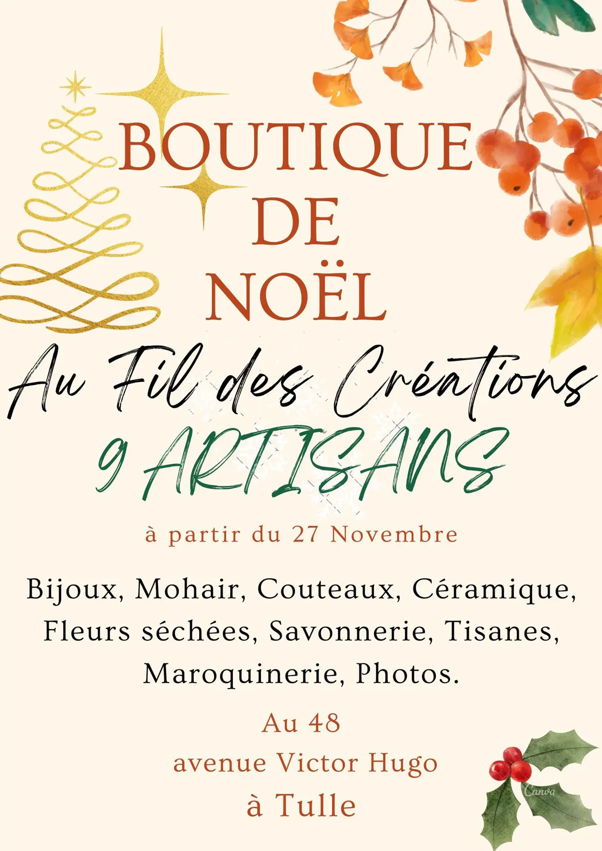 Boutique de noël