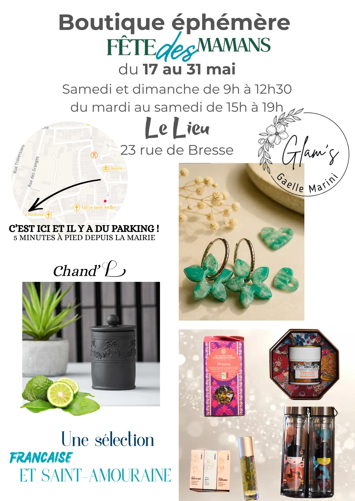 Boutique éphémère Fête des mères