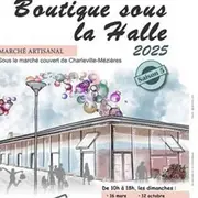 Boutique sous la halle : Marché des créateurs