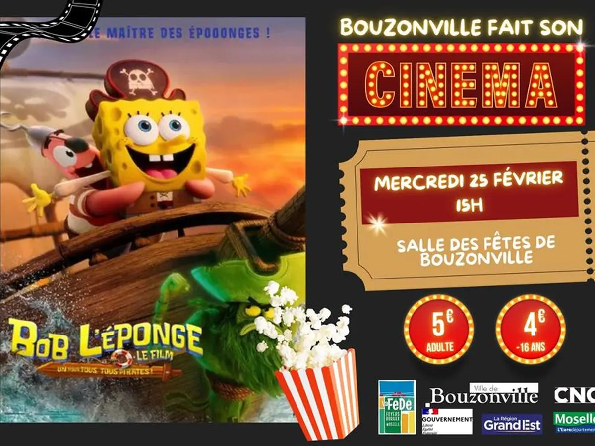 Bouzonville fait son cinéma - 'BOB L'EPONGE LE FILM'
