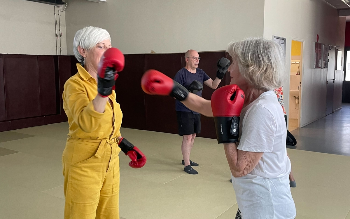 Atelier de boxe adaptée pour seniors