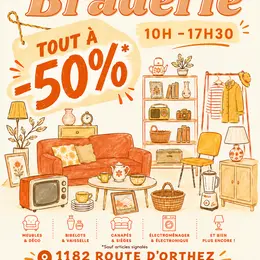 Braderie à la brocante éco-solidaire