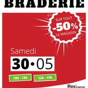 Braderie à la ressourcerie