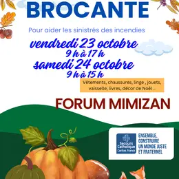 Braderie brocante du  Secours Catholique