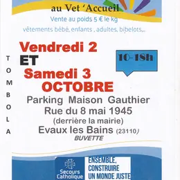 Braderie d'Automne du Secours Catholique