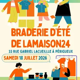 Braderie d'été de la Maison 24