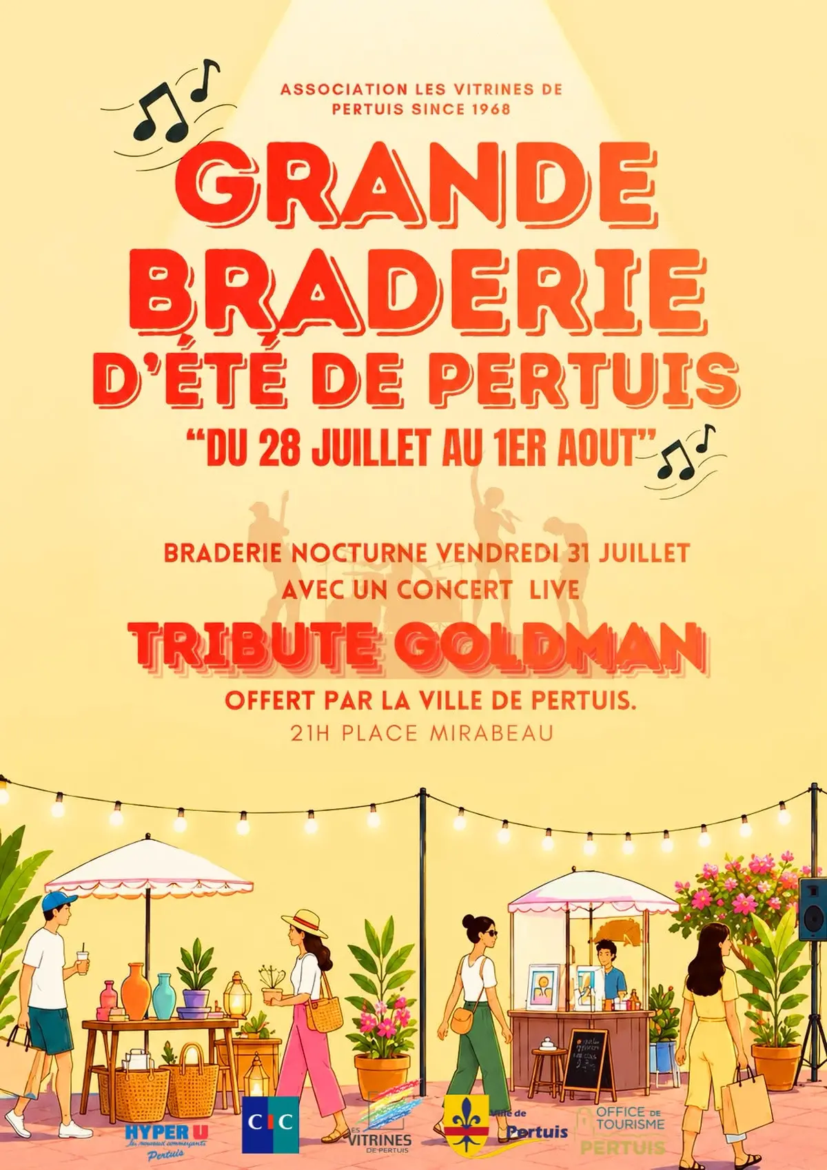 Braderie D'Ete  En Centre Ville