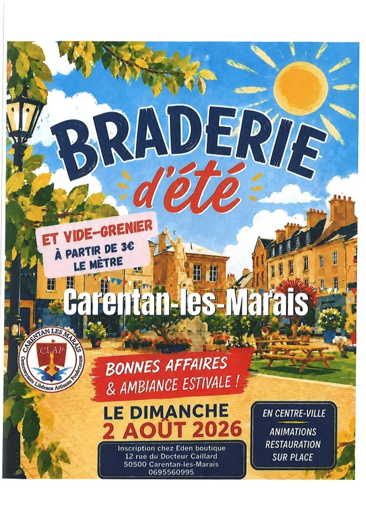Braderie d'été et vide-greniers