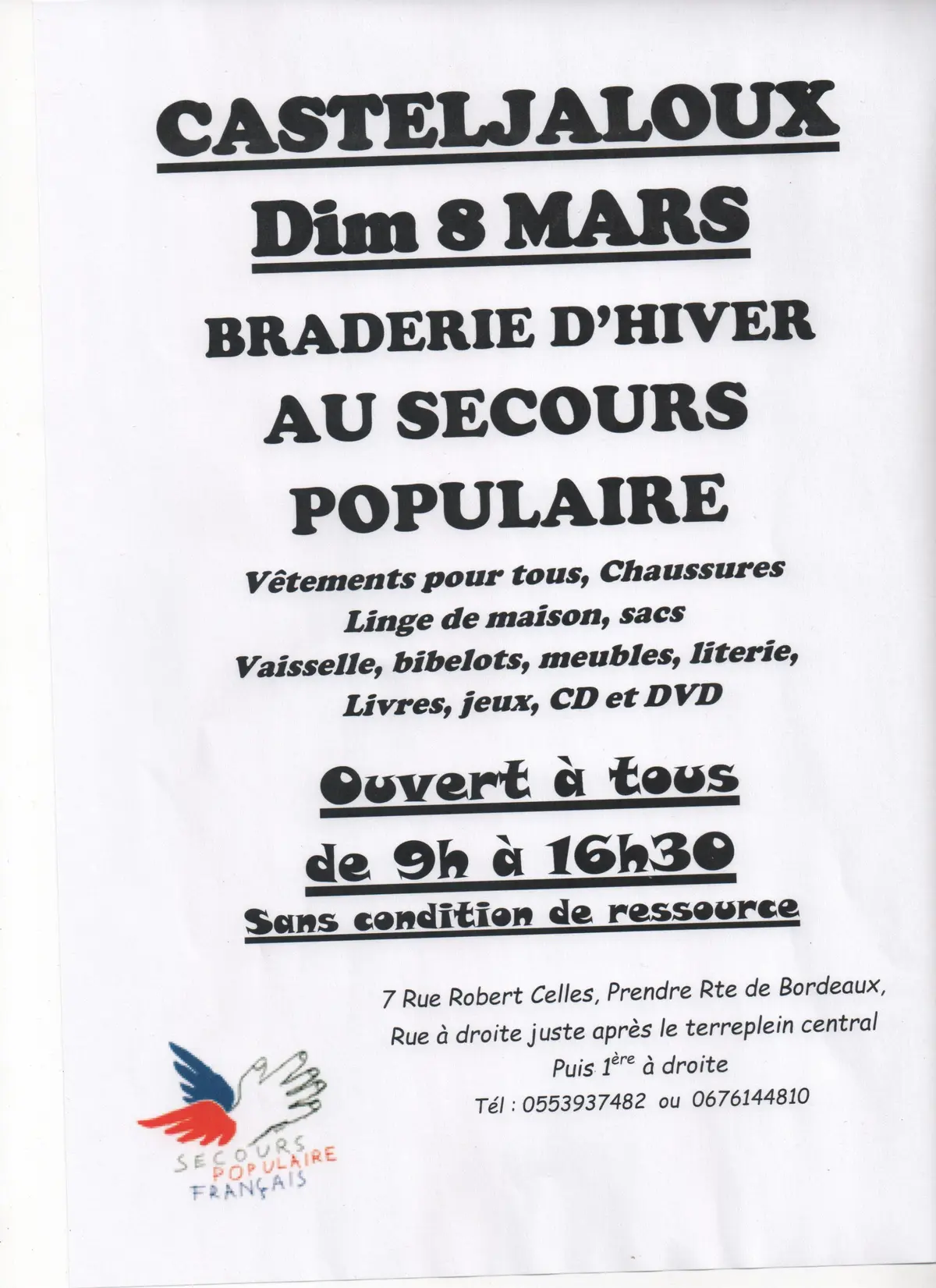 Braderie d'hiver