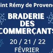 Braderie d'hiver des commerçants à Saint-Rémy-de-Provence