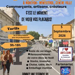 Braderie de commerçants, artisans, créateurs