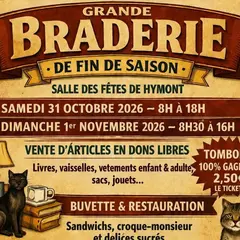 Braderie de l'association Resca'pattes