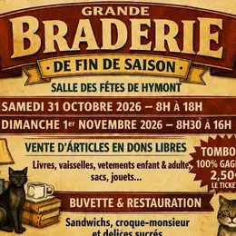 Braderie de l'association Resca'pattes