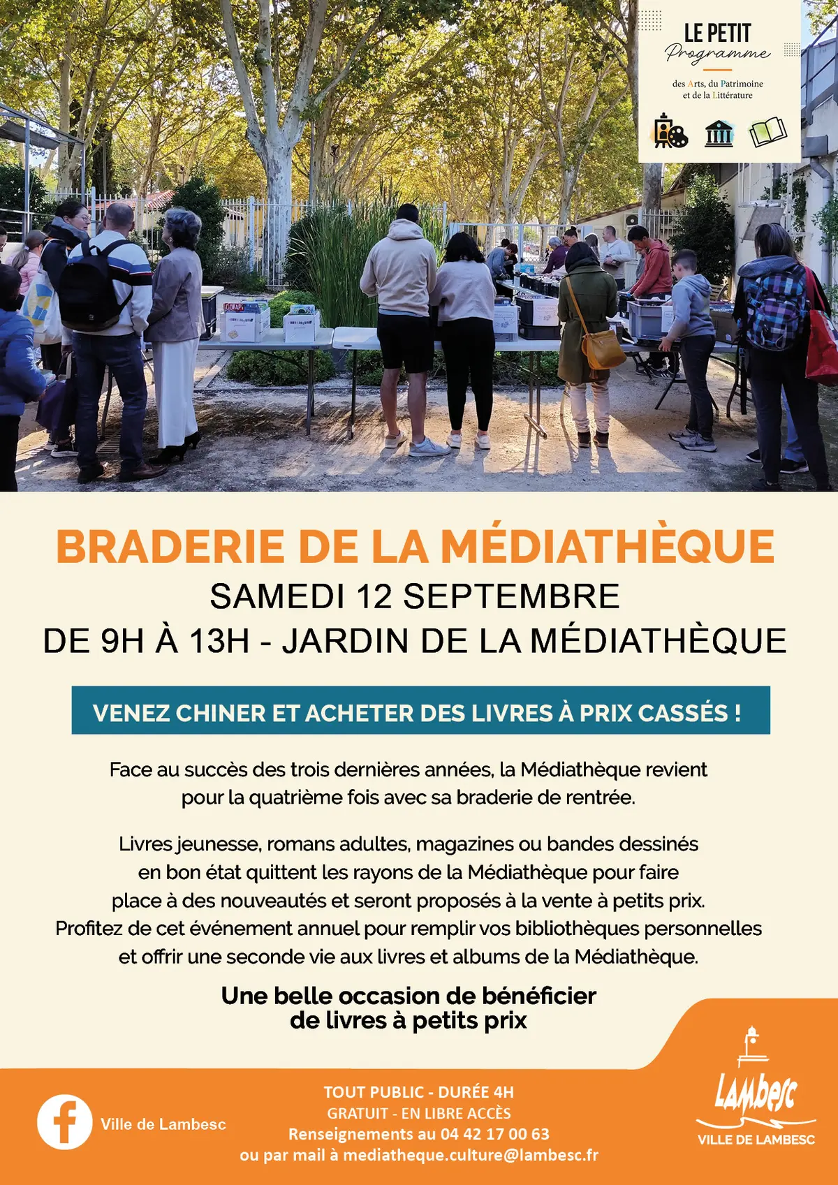 Braderie de la Médiathèque