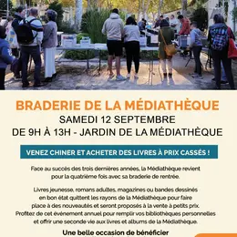 Braderie de la Médiathèque