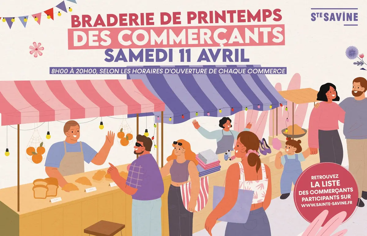 Braderie de printemps des commerçants