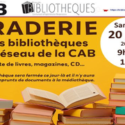 Braderie des bibliothèques de la CAB