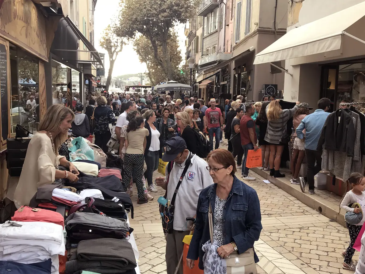 Braderie des commerçants de Cassis