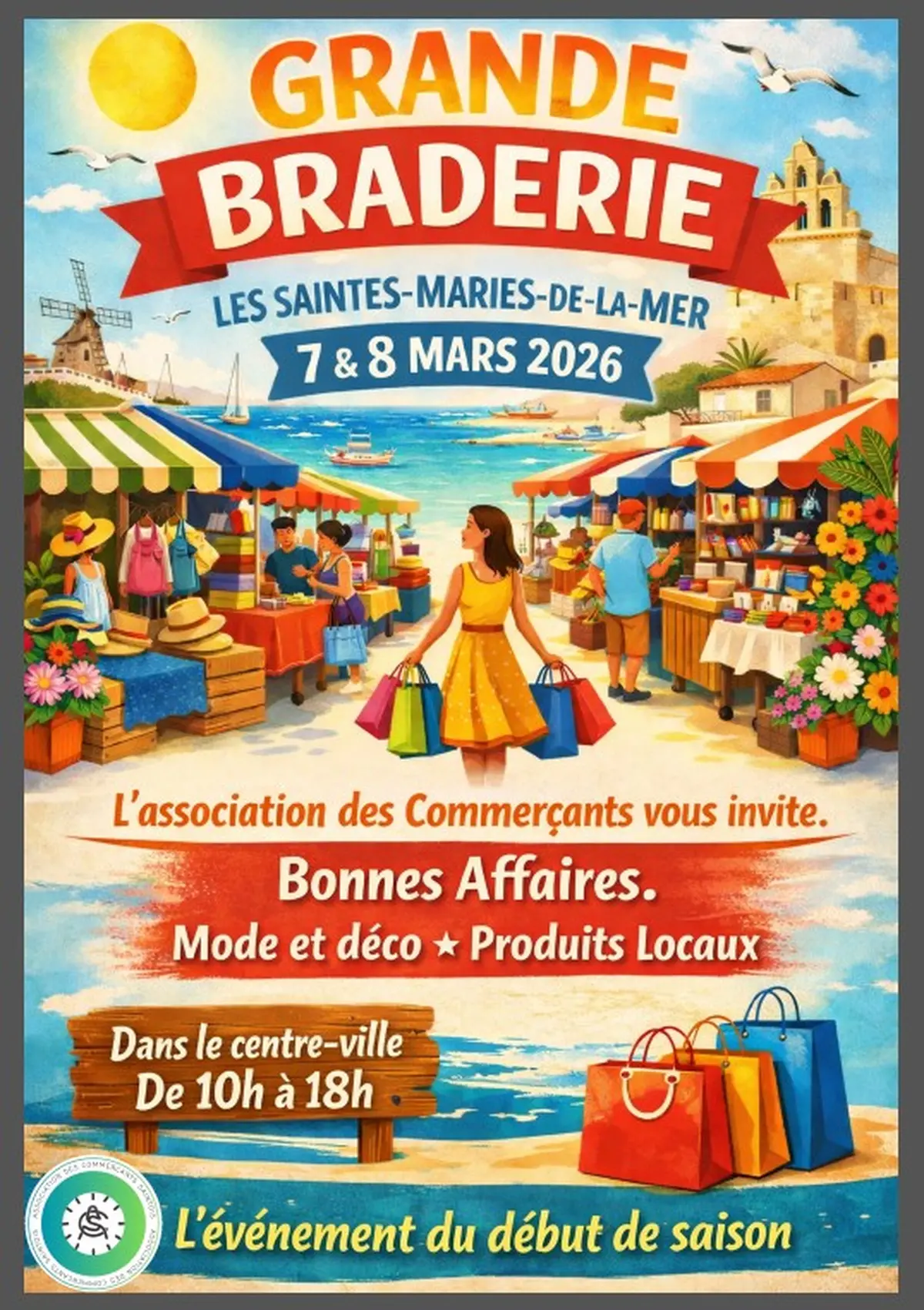 Braderie des Commerçants Saintois