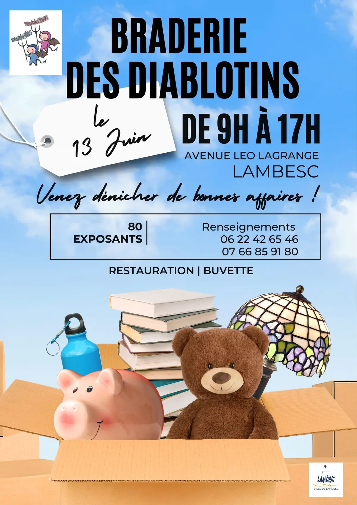 Braderie des diablotins Vide ta chambre