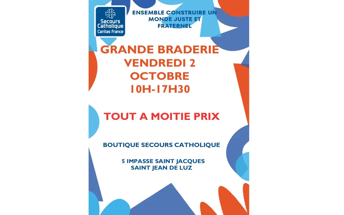 Braderie du Secours catholique