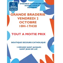 Braderie du Secours catholique