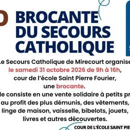Braderie du secours catholique