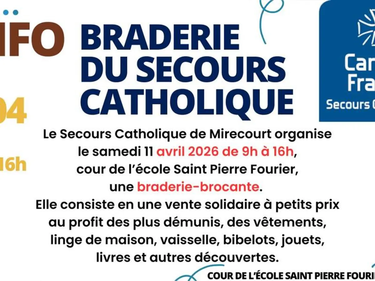 Braderie du Secours Catholique