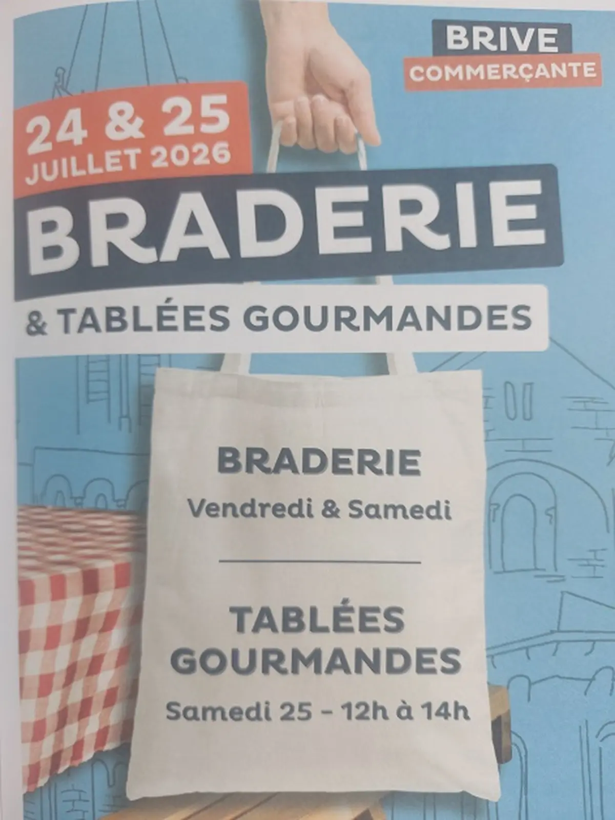 Braderie & tablées gourmandes