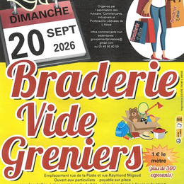 Braderie et vide-grenier