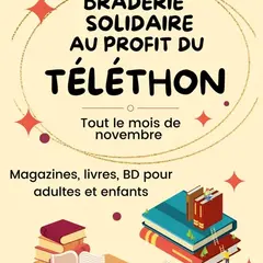 Braderie solidaire au profit du Téléthon