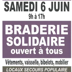 Braderie Solidaire du Secours Populaire