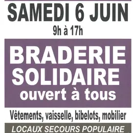 Braderie Solidaire du Secours Populaire