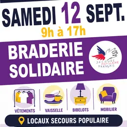 Braderie Solidaire par le Secours Populaire