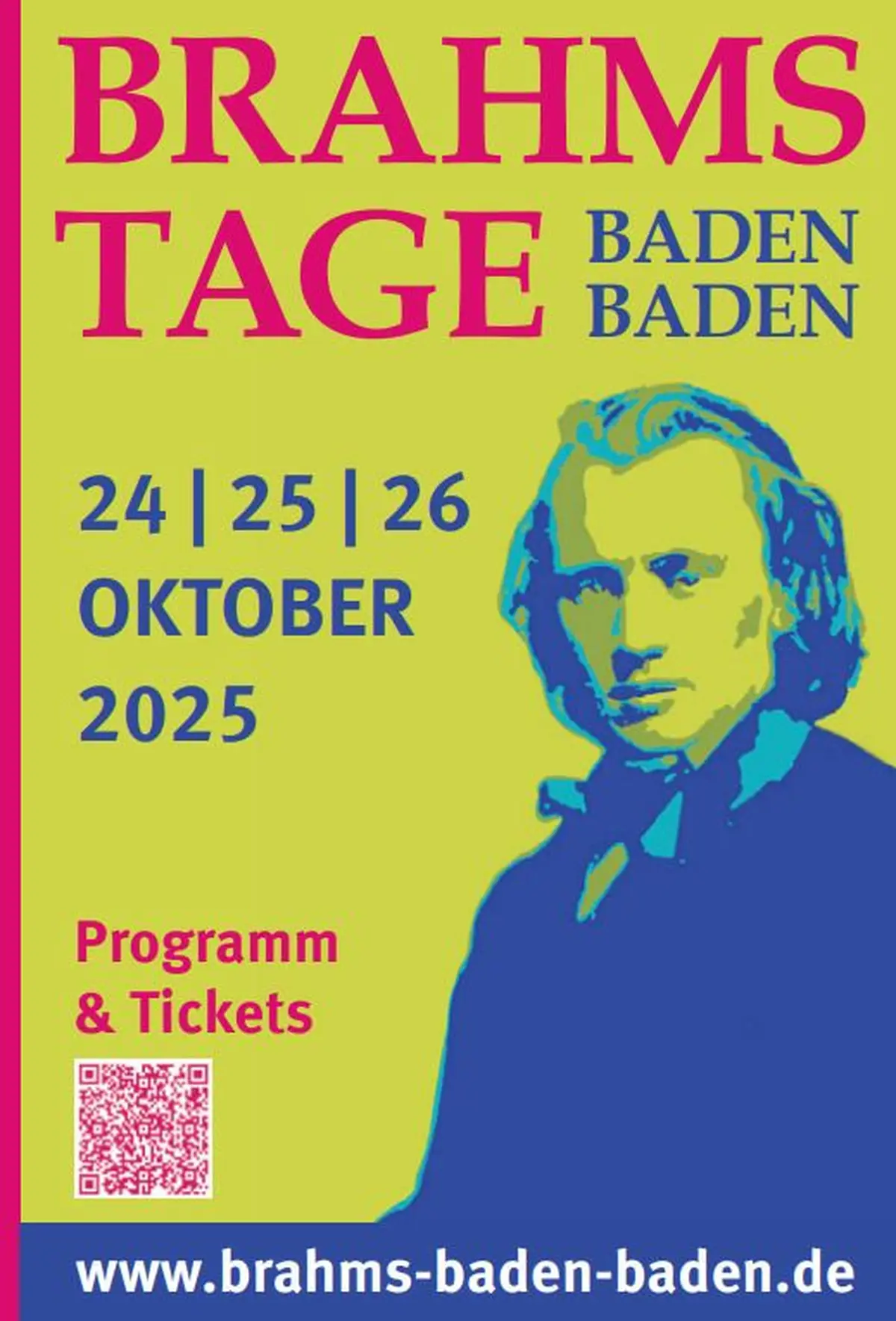 Les Journées Brahms et ses concerts