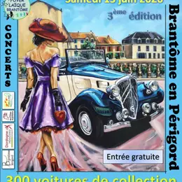 Brantomobile 3ème édition : 300 voitures de collection