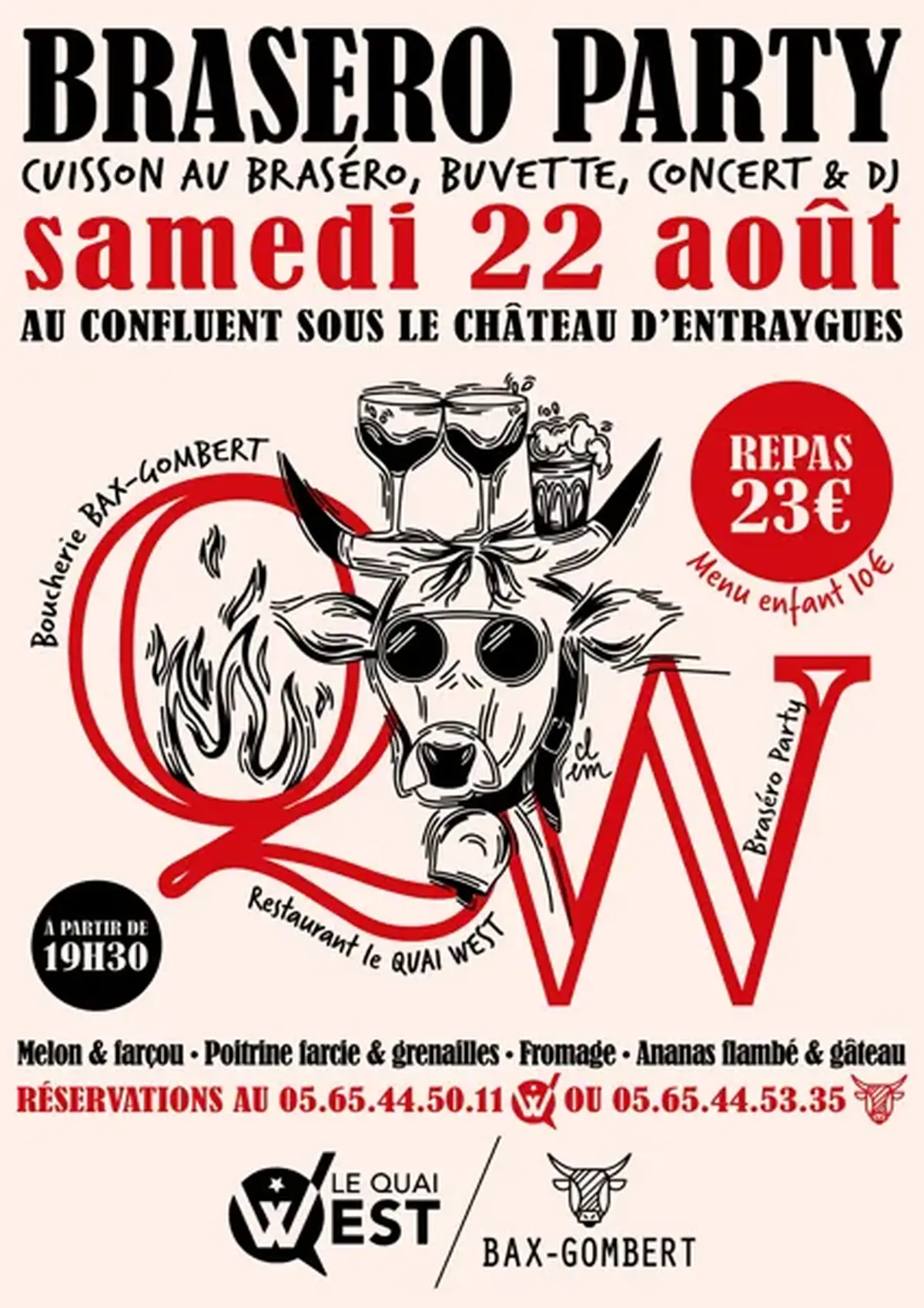Braséro Party, concert et DJ