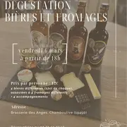 Brasserie des Anges  : Dégustation bières et fromages
