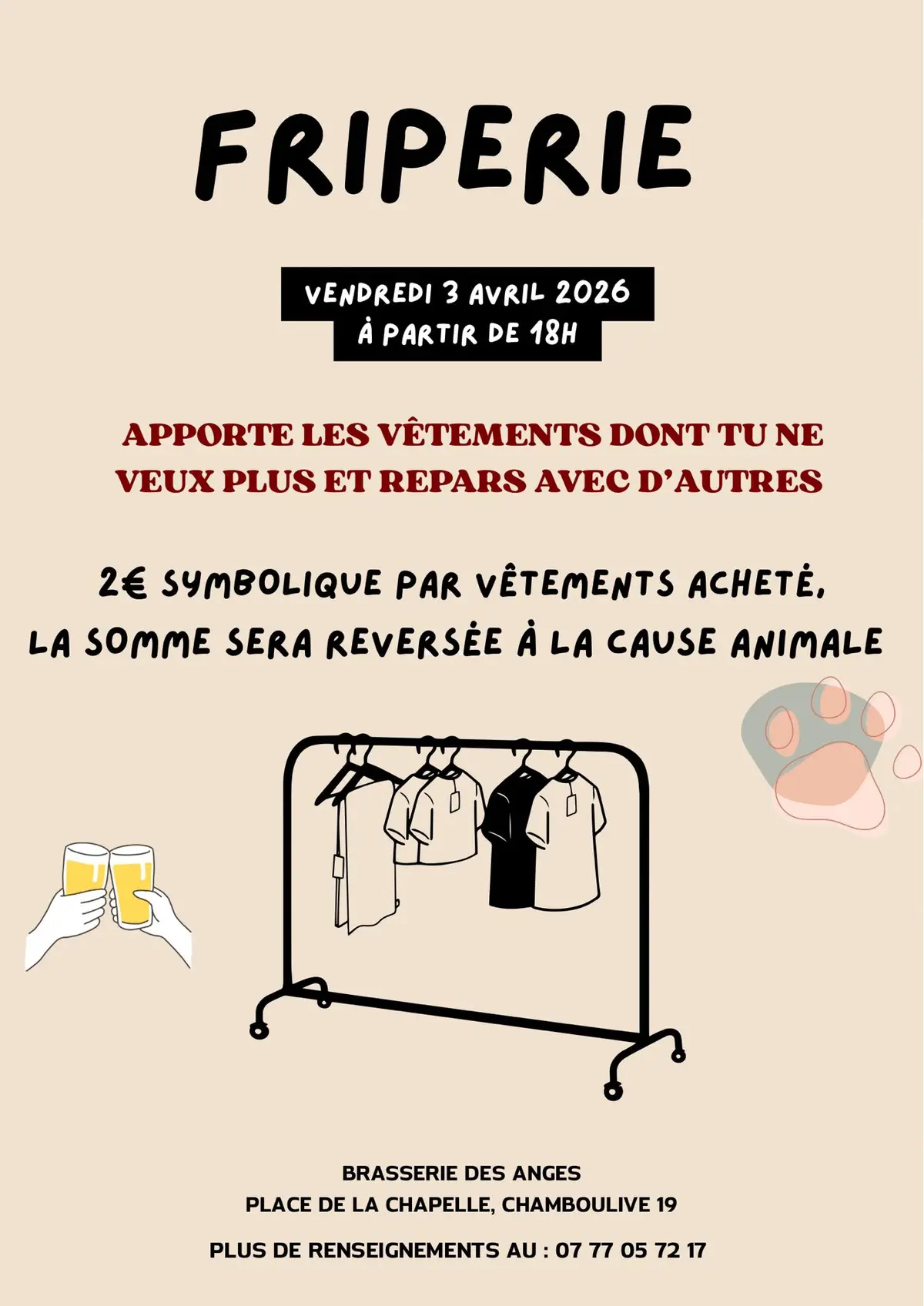 Brasserie des anges : Friperie