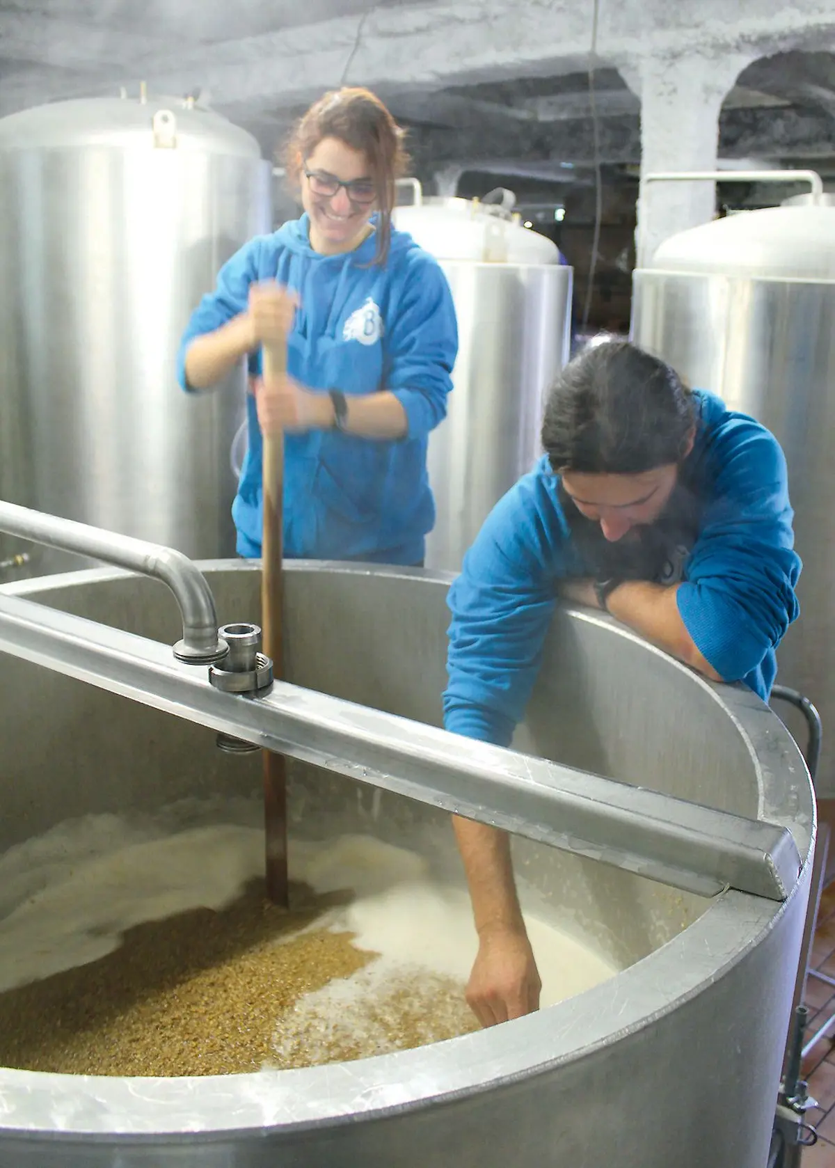 La fabrication de la bière en live !