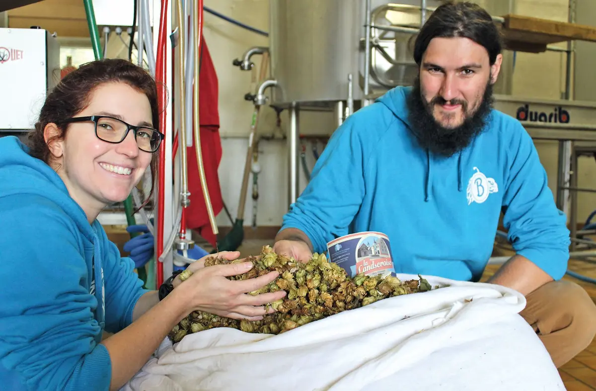 Jéromine et Florian brassent à quatre mains et avec le sourire !