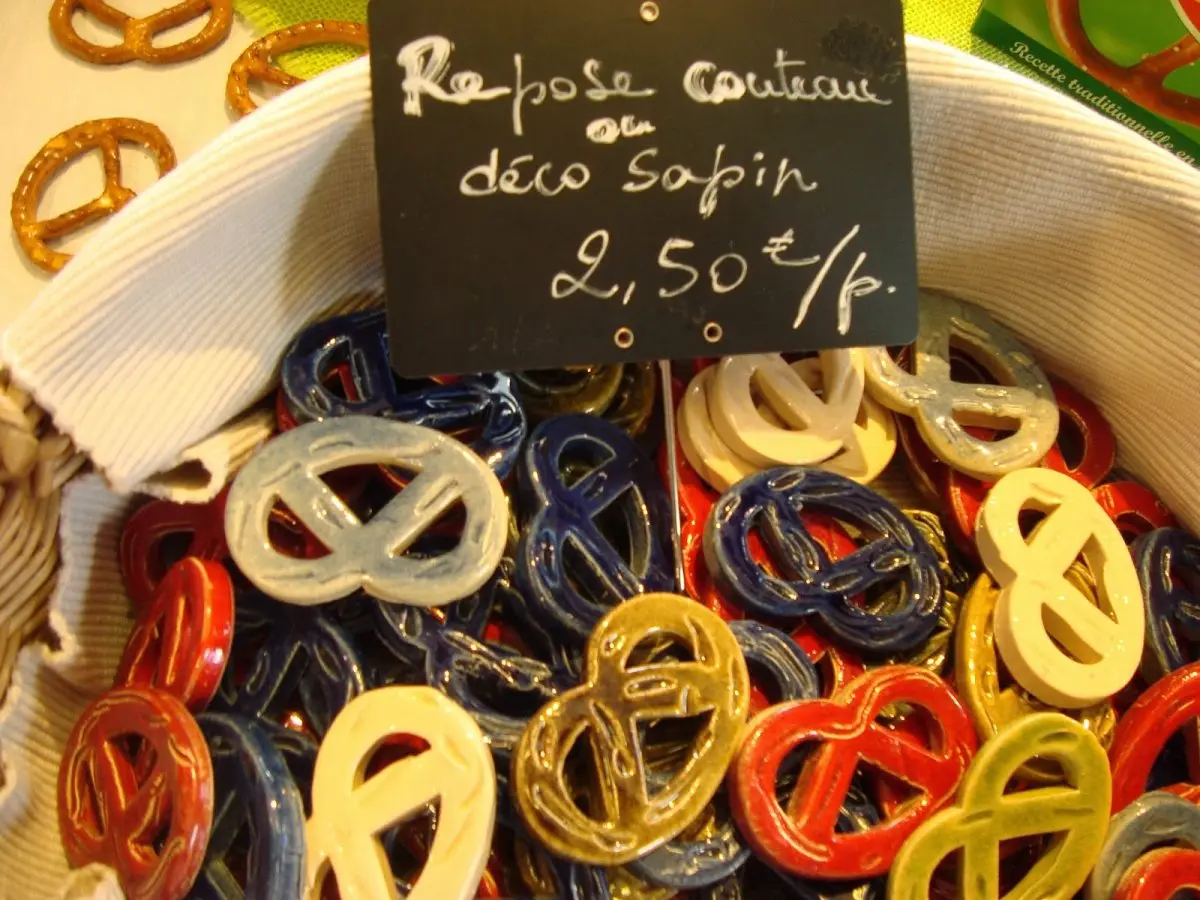 Bretzels en céramique
