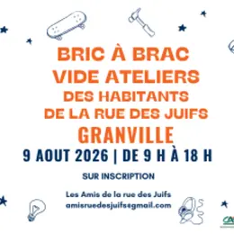 Bric à Brac - vide atelier des habitants de la rue des juifs