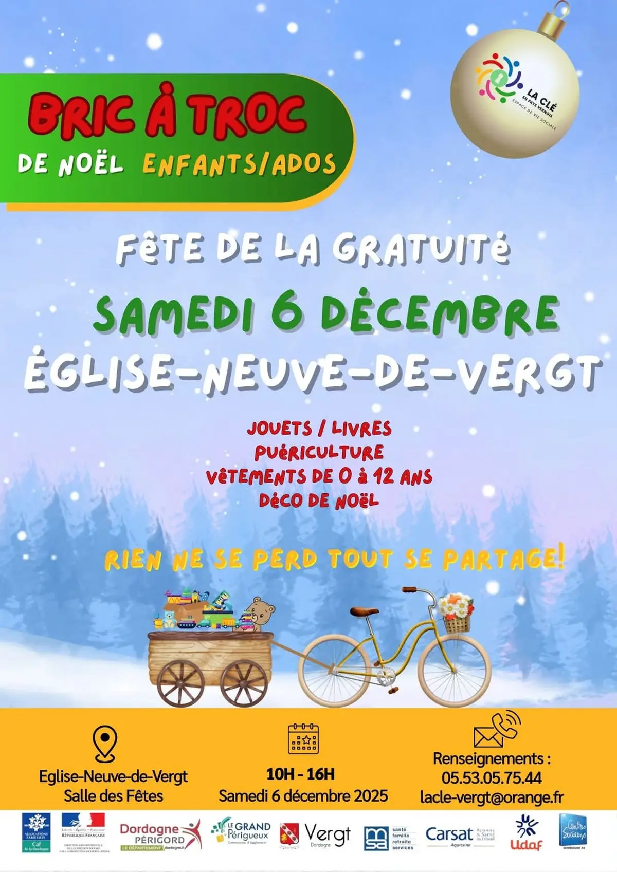 Bric à troc de Noël