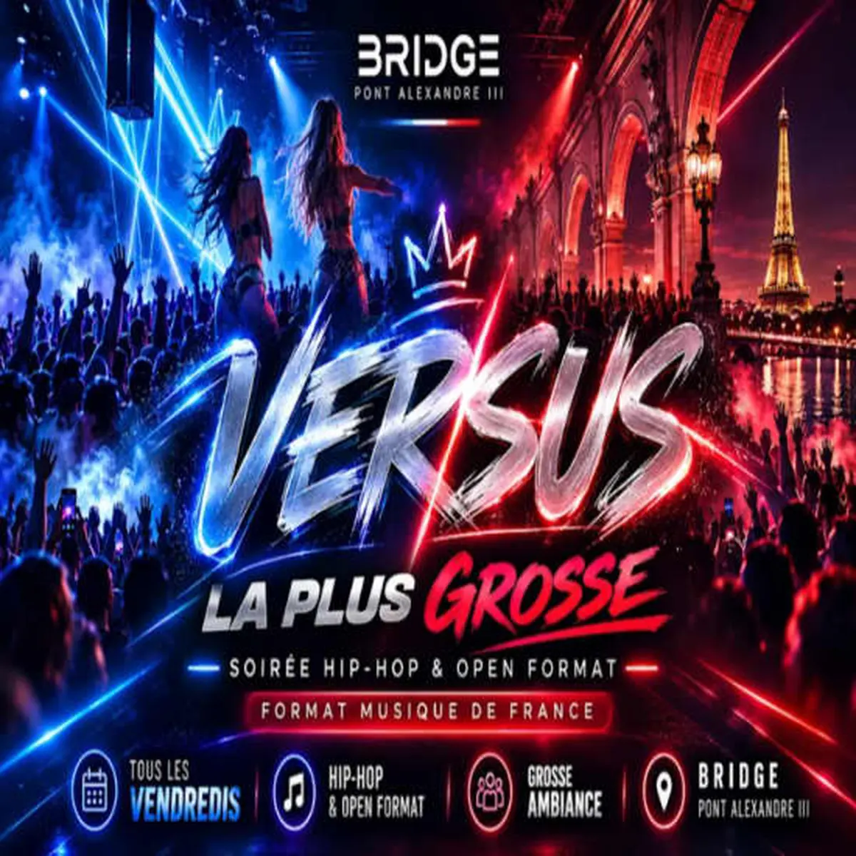 Bridge Club La + Grande Soirée Hip - Hop & Open Format 06-11