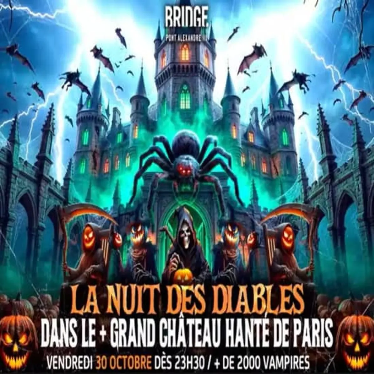Bridge Club La Nuit Des Diables Halloween Le + Grand Chateau