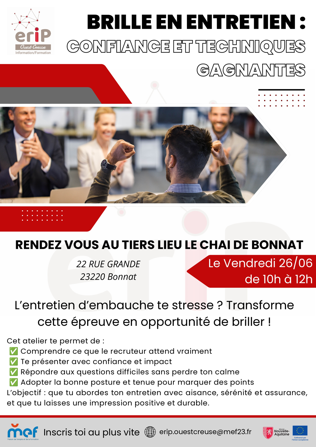 Brille en entretien