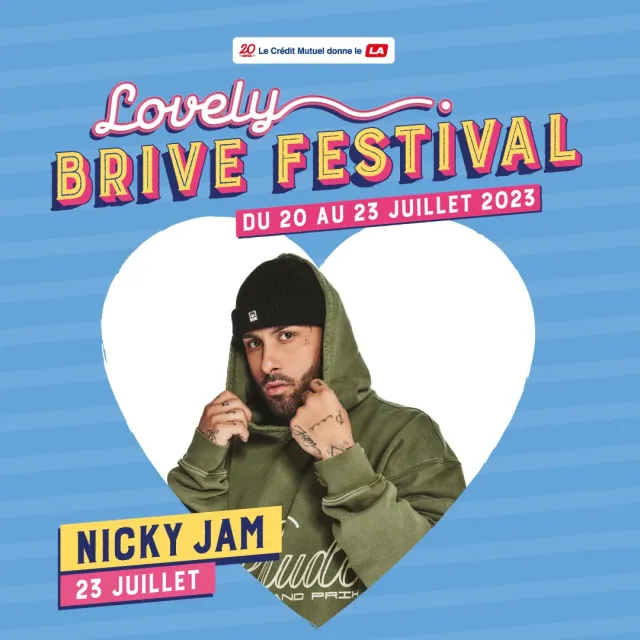 Nicky Jam sera également de la partie au Brive Festival 2023 ! 